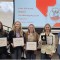 The 2026-2027 winners of the MN State Beef Ambassador Program are (from left) Brooklyn Holtz; Little Falls, MN, Kelly Willegal; Gibbon, MN, Megan Fellbaum; Swanville, MN, Emily Hass; Cambridge, MN, (Peer Advisor) and Katie Mousel; Jacobson, MN. Each recipient receives a scholarship. (Submitted photos)