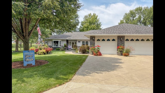 The Fairfax August Yard of the Month winner is George Wendinger, 15 1st St NW, Fairfax.